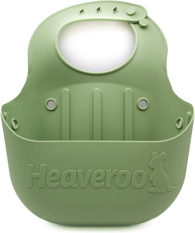 Silicone Vomit Bib, America's ONLY Safety Compliant Silicone Vomit bib, XL Bucket Design to Catch Vomit and other messes *Patented*