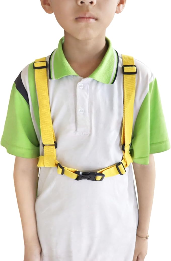 pinklilycare Autism Walking Harness for Older Children with Hands Free Belt and Adjustable Tether for Autism Special Needs ADHD