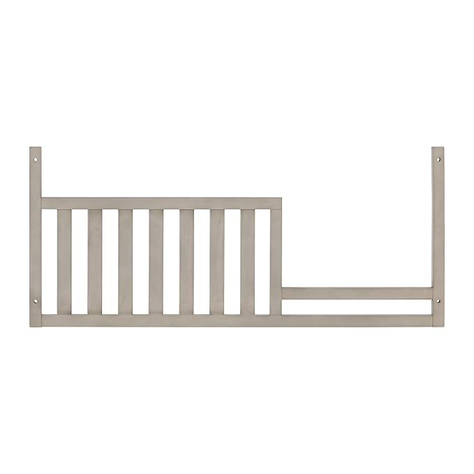 Soho Baby Hampton Crib to Toddler Bed Guard Rail Conversion Kit, Smooth Stone Wash Finish, GreenGuard Gold Certified