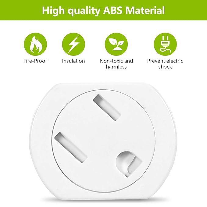 Outlet Covers (35 Pack) Child Proof Outlet Plug Covers Self-Closing Baby Proofing Outlet Protectors Upgraded Adhesive Design Safety Electrical Socket Caps