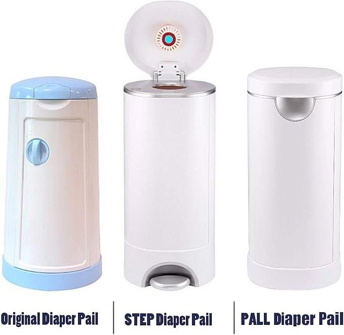Diaper Pail Refill Bags, 34 Count, Holds 1088 Diapers, Fully Compatible with Arm & Hammer Diaper Pail Disposal System