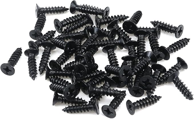 Antrader 16Pcs Black Metal Corner Protector,1.38" Box Edge Guard Protector,Metal Cabinets Speaker Corners Protector(35×35×35mm)