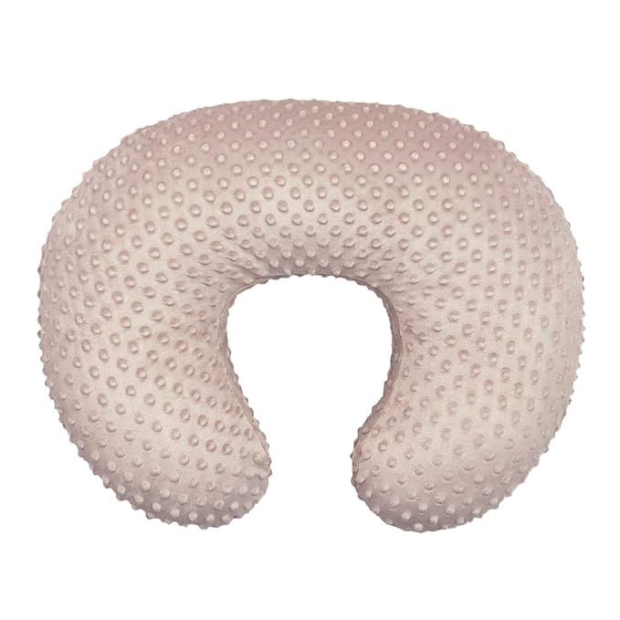 OWLOWLA Nursing Pillow Cover, Breastfeeding Pillow Slipcover Fits Nursing Pillow for Baby Boy Girl(Tan)