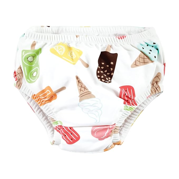 Hudson Baby Unisex Baby Swim Diapers, Ice Cream, 18-24 Months