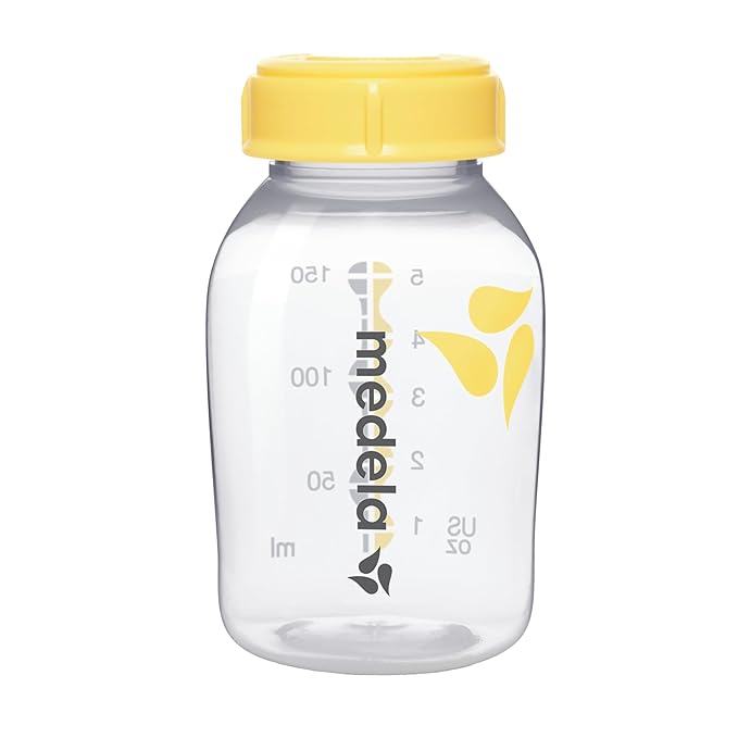 Medela PersonalFit Flex Replacement Membranes, 2-Pack, Compatible with Pump in Style MaxFlow & Breast Milk Collection and Storage Bottles, 6 Pack, 5 Ounce Breastmilk Container