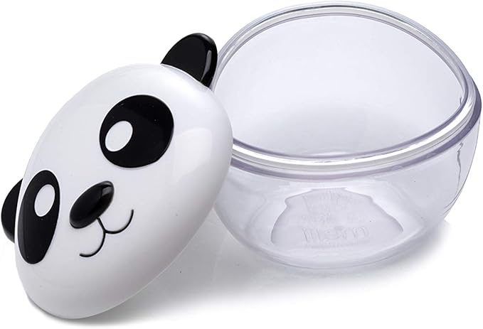 melii Animal Snack Containers with lids - Food Storage for Toddlers and Kids - Panda