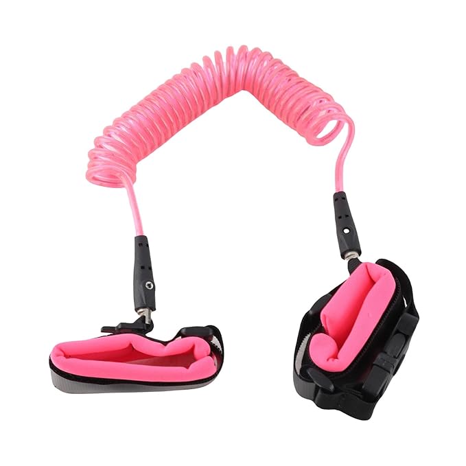 Triple Protection Excellent Walking Safety Leash, Breathable Wrist Leash, Safe for Outdoor(Pink)