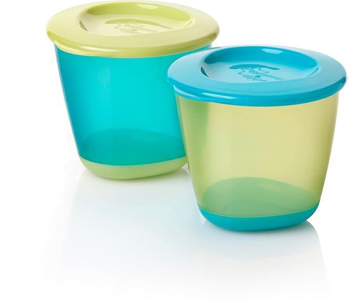 Tommee Tippee Explora Pop Up Weaning Pots x 2