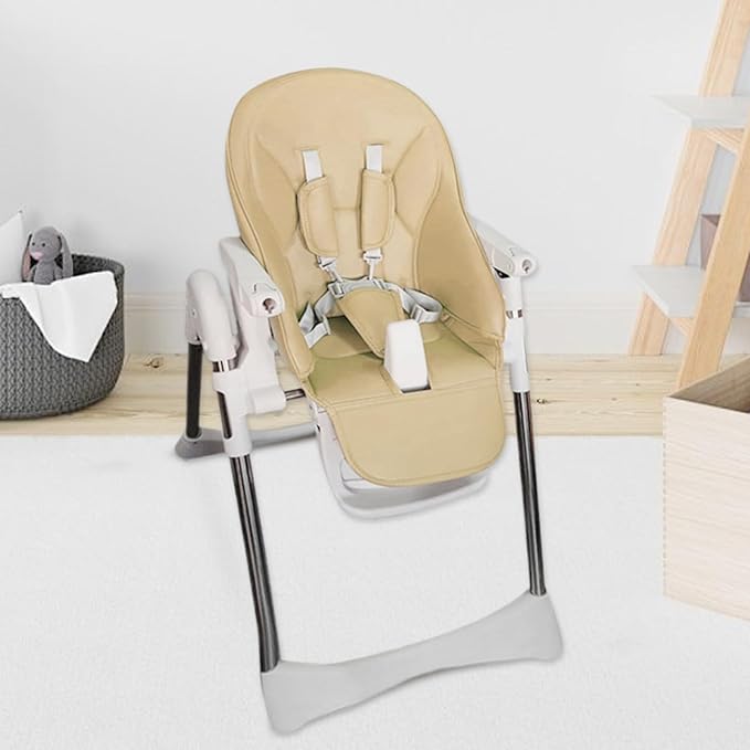 High Chair Cushion Replacement, PU Leather Baby High Chair Cover, Non-Slip Baby Dining Chair Cover Seat Padded Cushion for Pegs Pere_go, Siesta Zero3