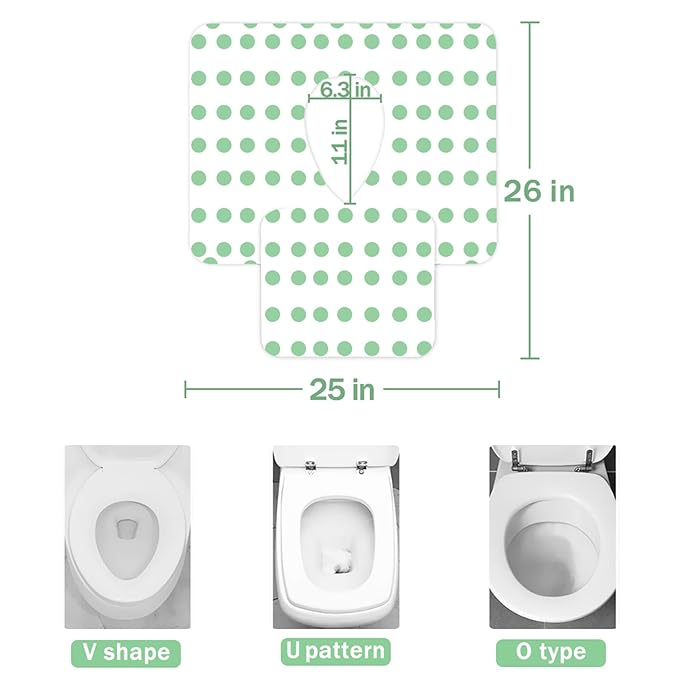 Toilet Seat Covers Disposable 20 Pack Disposable Toilet Seat Covers Waterproof, Ideal for Kids Toddlers and Adults,Individually Wrapped for Travel and Public Restrooms
