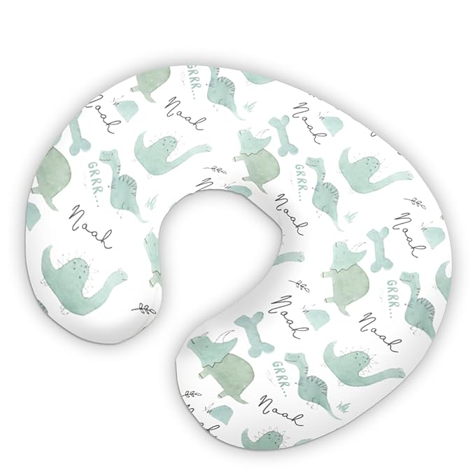 Dyoart Baby Nursing Pillow Cover,Personalized Comfortable Nursing Covers,Breastfeeding Pillow Slipcover for Bottle Feeding,Custom Gifts for Infant(23"x19"x5.5")(one Size)