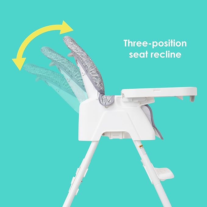 Baby Trend Adapt 4-in-1 High Chair to Toddler Chair, Retro Grey