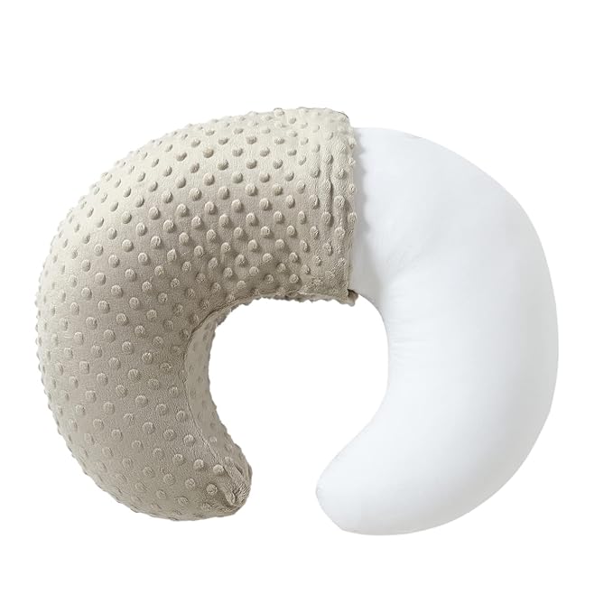 Nursing Pillow Cover, Breastfeeding Pillow Slipcover Snugly Fits for Nursing Pillow for Baby Boys and Girls, Premium Quality Microfiber, Ultra Soft Comfortable (Tidal Foam)