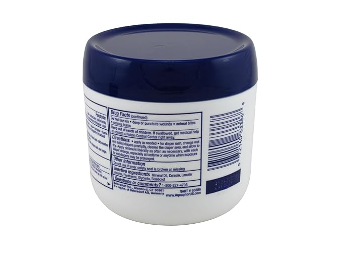 Aquaphor Baby Healing Ointment Advanced Therapy 14 Ounce Jar (Pack of 6)