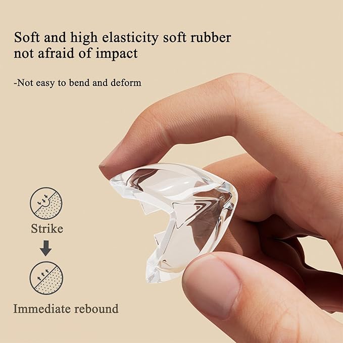 Corner Protectors for Baby,15 PCS Table Corner Potectors for Kids,Clear Baby Proofing Edge Protector with Strong Adhesion,Furniture Corner Protectors (Style 2)