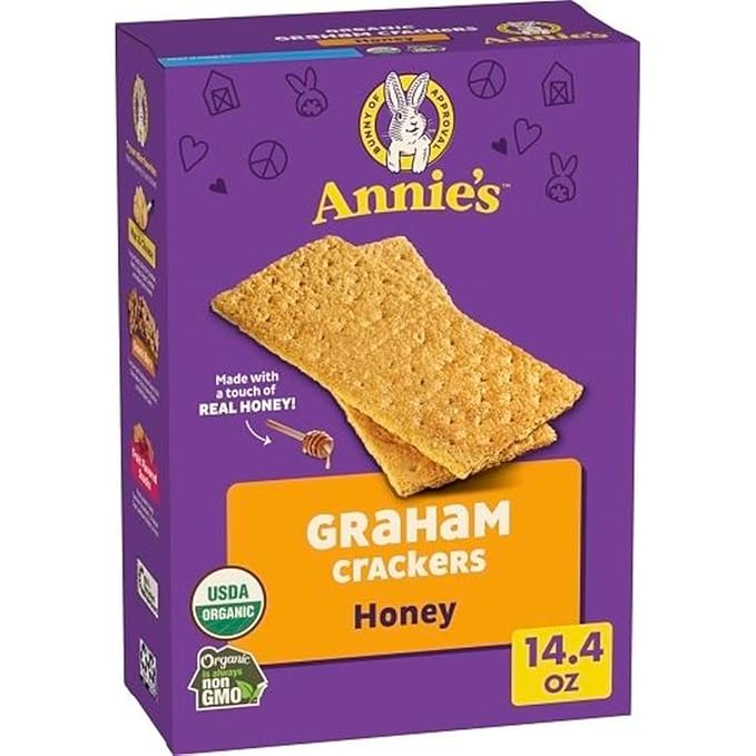 Annies Homegrown Organic Honey Graham Cracker, 14.4 Ounce - 12 per case