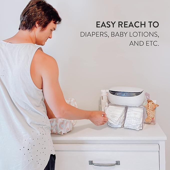 Prince Lionheart EVO Warmies Wipes Warmer Kit, Includes 1 everFRESH Pillow and 1 Dresser Top Diaper Depot