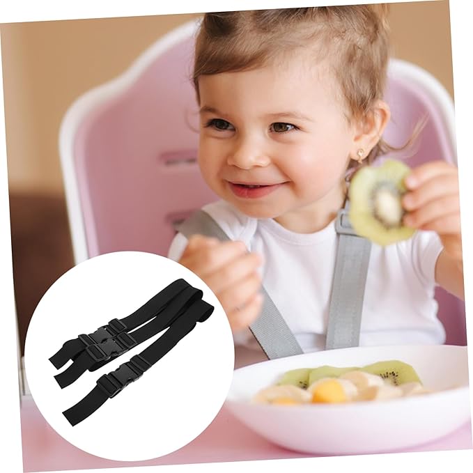 MERRYHAPY 3pcs Seat Harness Replacement Straps Safety Belt for Toddlers Universal Fit Secure Easy to Use