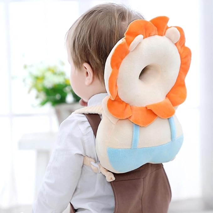 Baby Walker Head Protector BackpackToddler Adjustable Baby Head Protection Backpack (Style F)