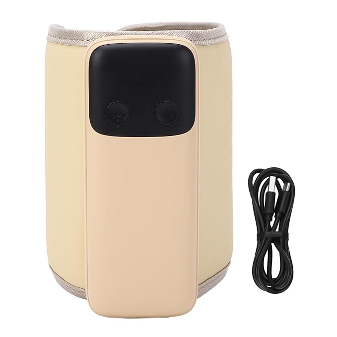 Multi Functional Bottle Warmer Fast Heating 2-5min 48H Keep Warm,Portable Battery Powered 6000mAh Built-in,Accurate Temp Control Safe Materials Nightlight