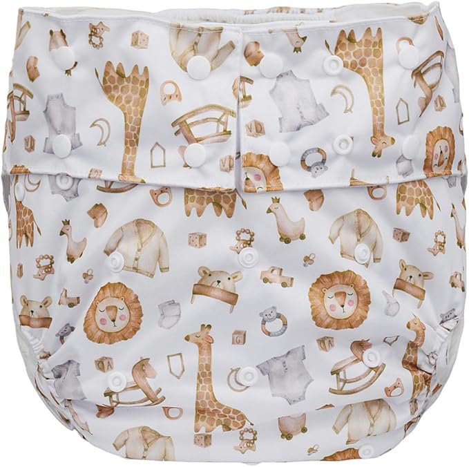 Teen Adult Cloth Diaper Nappy Reusable Washable for Disability Incontinence Pocket (Sleeping Toys)