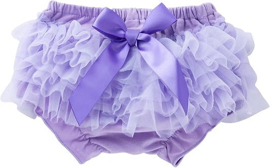 Infant Baby Girls Tutu Skirt Toddler Ruffled 𝐃iaper 𝐂overs Cute Lace Ruffled Tiered Bloomers Bubble Shorts Underwear