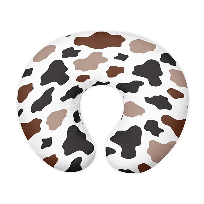 Dark Color Cow Stripes Nursing Pillow Cover Baby Breastfeeding Slipcover Infant Newborn Nursery Bottle Pillowcase Baby Essentials