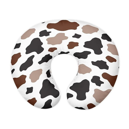 Dark Color Cow Stripes Nursing Pillow Cover Baby Breastfeeding Slipcover Infant Newborn Nursery Bottle Pillowcase Baby Essentials