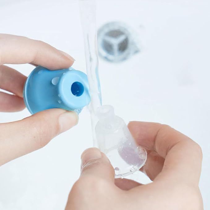 Manual Nipple Corrector for Inverted Nipples Flat Nipple Puller Suction Cup Short Nipple Sucker for Flat Nipples Nipple Corrector Suction for Breastfeeding Suction