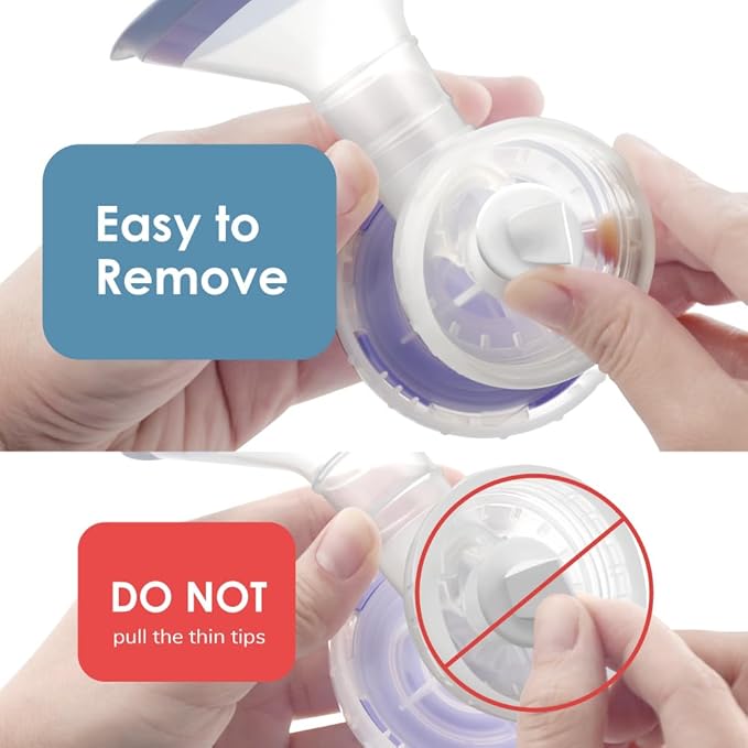 Maymom Pump Valve (2nd Generation) for Lansinoh Breast Pumps Signature Pro/Smartpump/Manual Breast Pumps. Replace Lansinoh Pump Valves.