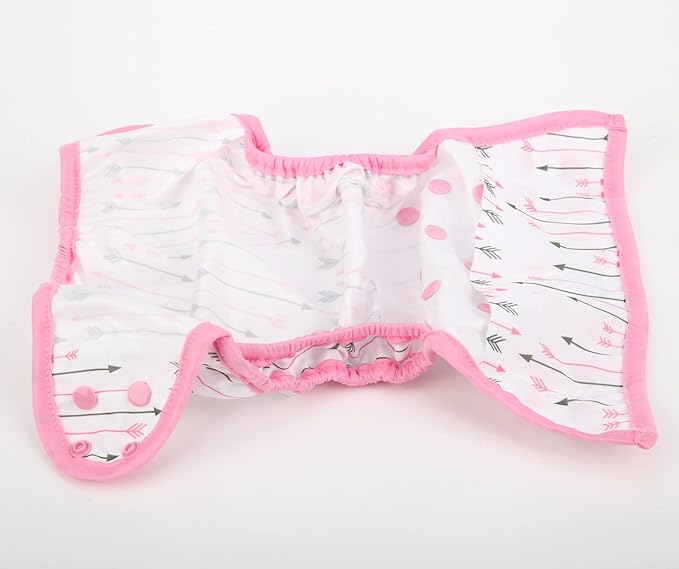 3 Baby Diaper Covers Nappies One Size 8lbs to 36lbs (Elephant Tree Arrow)