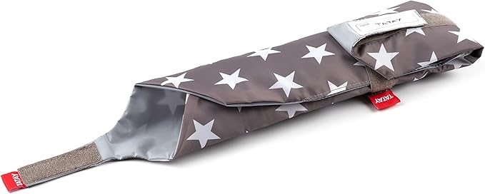 URBAN FOOD TEXTILE BAGUETTE STARS GREY