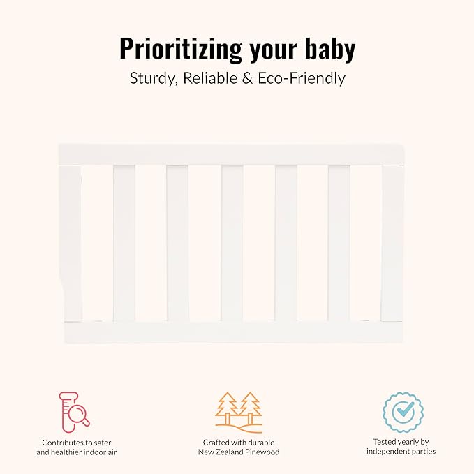 Sweetpea Baby Rose/Tiana Convertible Crib Toddler Guard Rail
