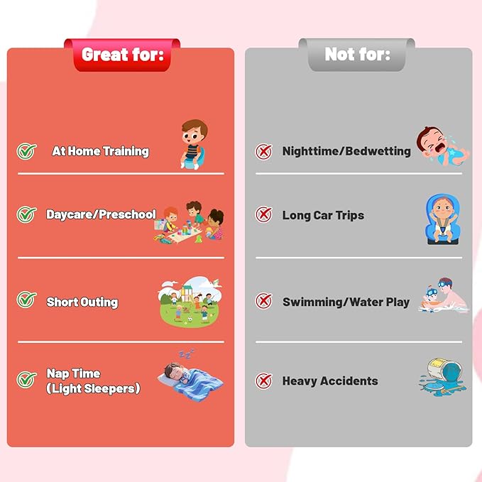 MooMoo Baby Cotton Potty Training Underwear 4 Packs Absorbent Training Pants for Boys and Girls 3T