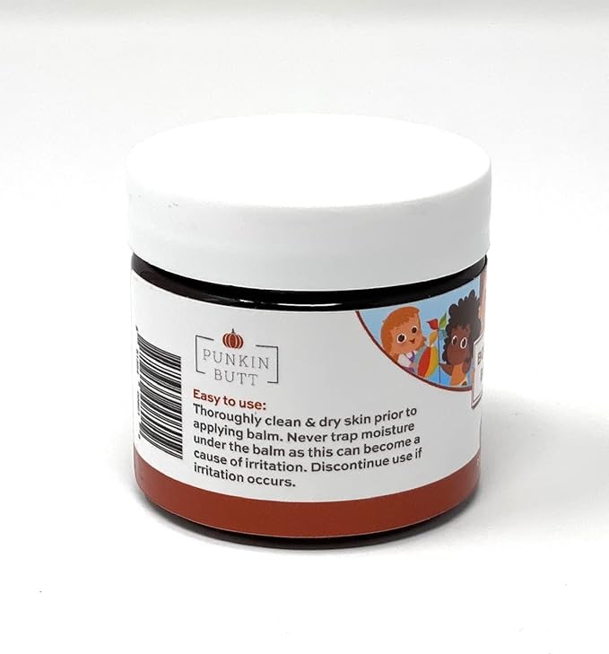 Punkin Butt Baby Bottom Balm | Natural Relief for Rashes, Cuts or Skin Irritation | 2 oz