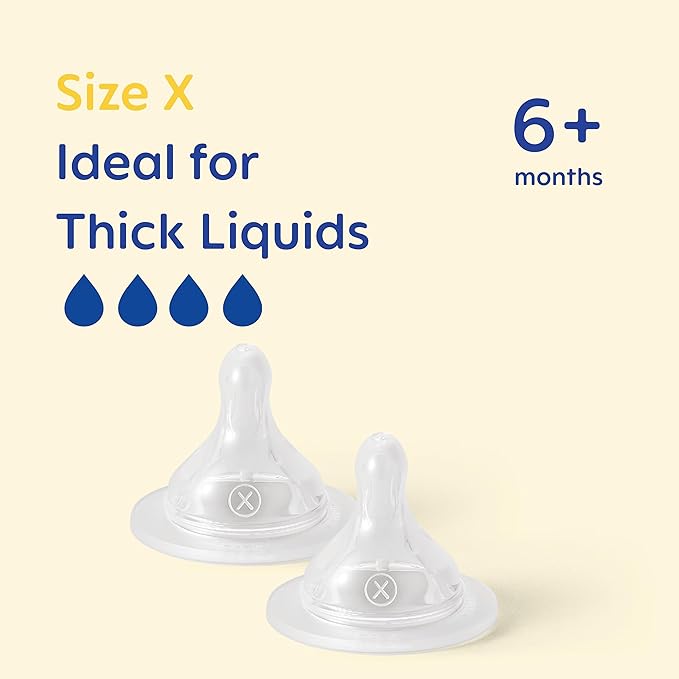 Mam Cross Cut Bottle Teats For Use With Mam Bottles (2-pack)