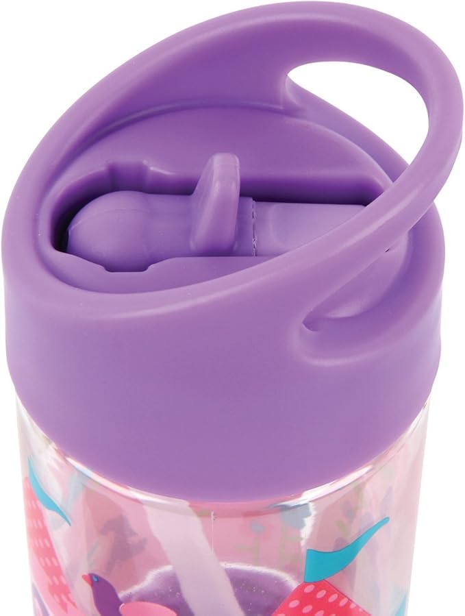 Stephen Joseph, Kids Flip Top Water Bottle, 10 oz Tritan BPA Free, Water Bottle for Girls & Boys, Back to School Flip Top Bottle, Princess
