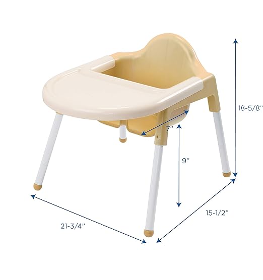 Children's Factory Toddler Feeding Chair, Baby Activity Seat, Baby Feeding Chair, 9"H Seat