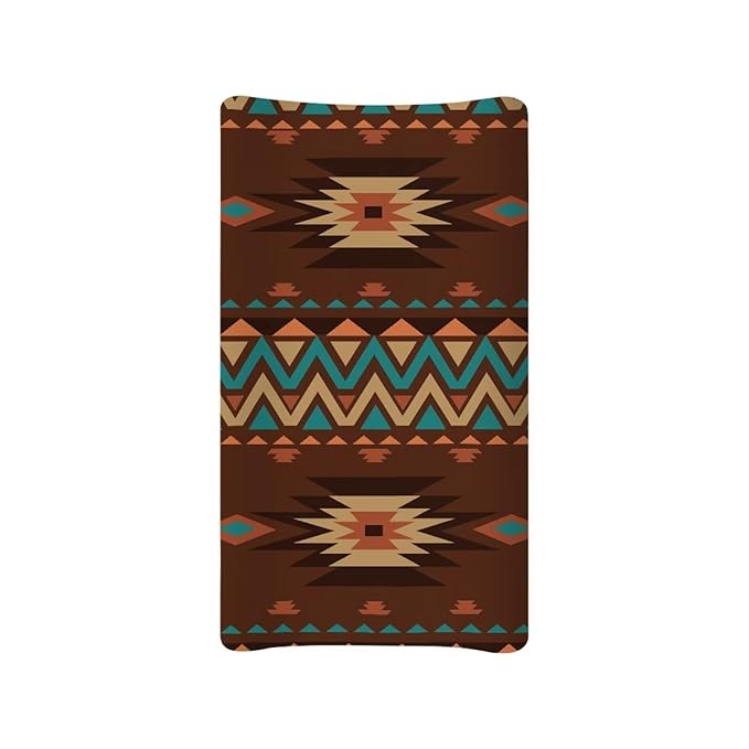 Aztec Tribal Baby Changing Pad Cover Infant Newborn Changing Table Covers Boys Girls Diaper Table Change Mat Sheet Cover Soft Washable Stretchy