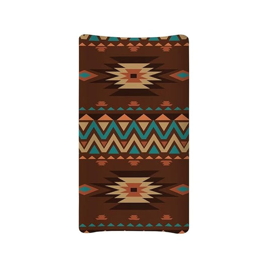 Aztec Tribal Baby Changing Pad Cover Infant Newborn Changing Table Covers Boys Girls Diaper Table Change Mat Sheet Cover Soft Washable Stretchy