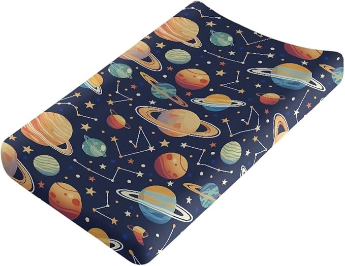 Changing Pad Covers for Boys Girls Carddle Sheet Set for Baby Boys Girls Breathable & Washable Cover