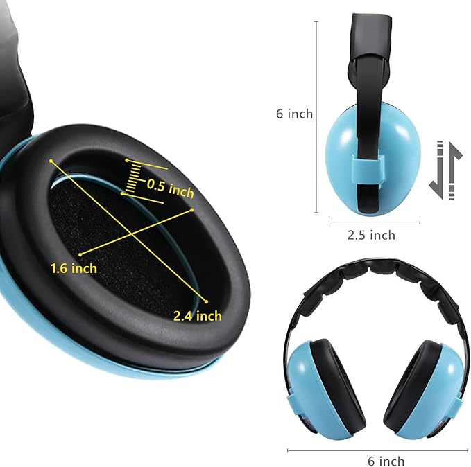 Baby Ear Protection Noise Cancelling Earmuffs Infant HeadPhones for Babies for 3 Months to 3 Years