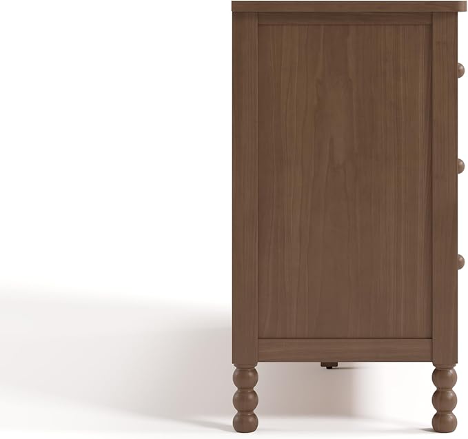 Storkcraft Rio 6 Drawer Dresser (Hazelnut) – GREENGUARD Gold Certified, Wood Dresser for Bedroom, Kids & Nursery Storage Chest, Safety Interlocking Drawers, Pre-Installed Tracks, Kids Chest