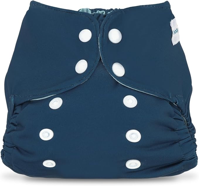 babygoal Baby Cloth Cover for Prefolds,Flats or Fitted Diapers– Adjustable, Reusable, Waterproof Swim Diaper Cover