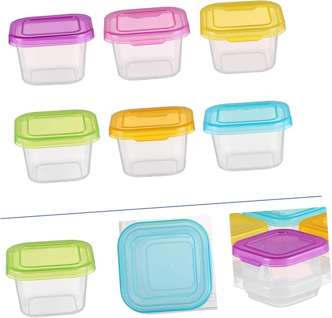Toddmomy 1 Food Storage Boxes with Lids Microwave Safe Containers Portable Snacks Jars for Food Cases for Healthy Meals the Go