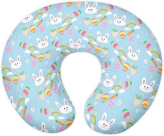 ZOUTAIRONG Nursing Pillow Cover for Baby Boys, Cute Capybara, Breastfeeding Pillow Slipcover with Hidden Zipper Nursing Pillow Case for Newborn Girls Horse Breast Feeding Pillowcases Stain Resistant