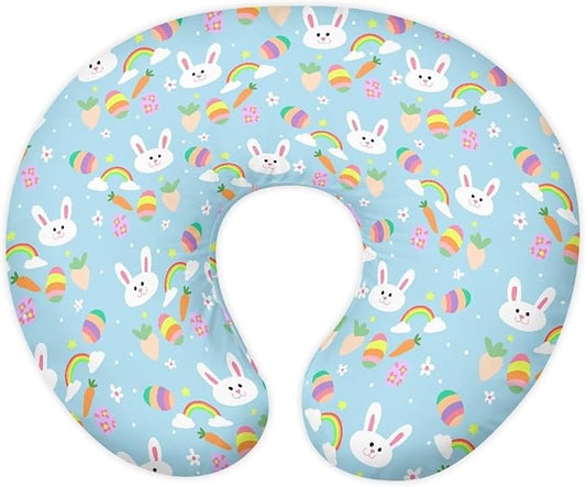 ZOUTAIRONG Nursing Pillow Cover for Baby Boys, Cute Capybara, Breastfeeding Pillow Slipcover with Hidden Zipper Nursing Pillow Case for Newborn Girls Horse Breast Feeding Pillowcases Stain Resistant