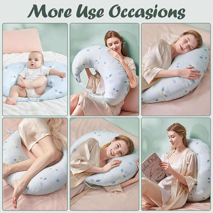 Dyoart Baby Nursing Pillow Cover, Custom Breastfeeding Bottle Pillow Slipcover, Personalized Gift for Infant Boys Girls, Ultra Comfortable Soft,Soccer Pattern(one Size)