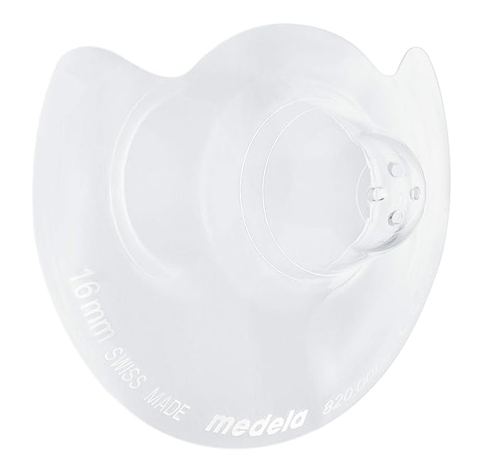 Medela Contact Nipple Shield for Breastfeeding, Small 16mm Nippleshield, for Latch Difficulties or Flat or Inverted Nipples, Made Without BPA