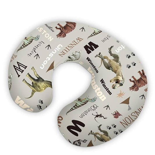 Dyoart Baby Nursing Pillow Cover-Personalized Gifts,Soft Snug Fits On Infant Boys Girls,Custom,Breathable,Feeding Position Support,Animal(one Size)